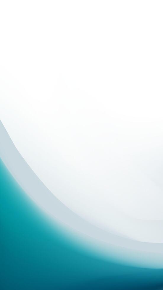 Stylish and contemporary abstract background with a flowing teal wave. Suitable for websites, presentations, and print designs. vector