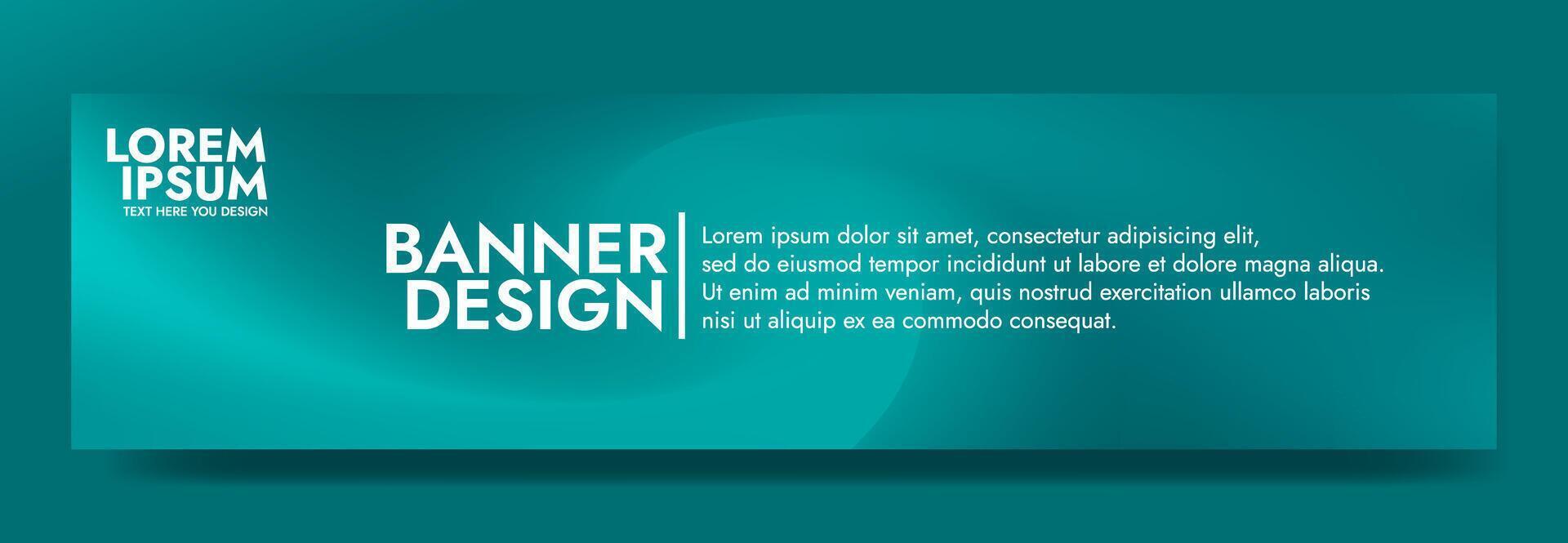 Modern and eye catching, this banner features a dynamic wave design vector