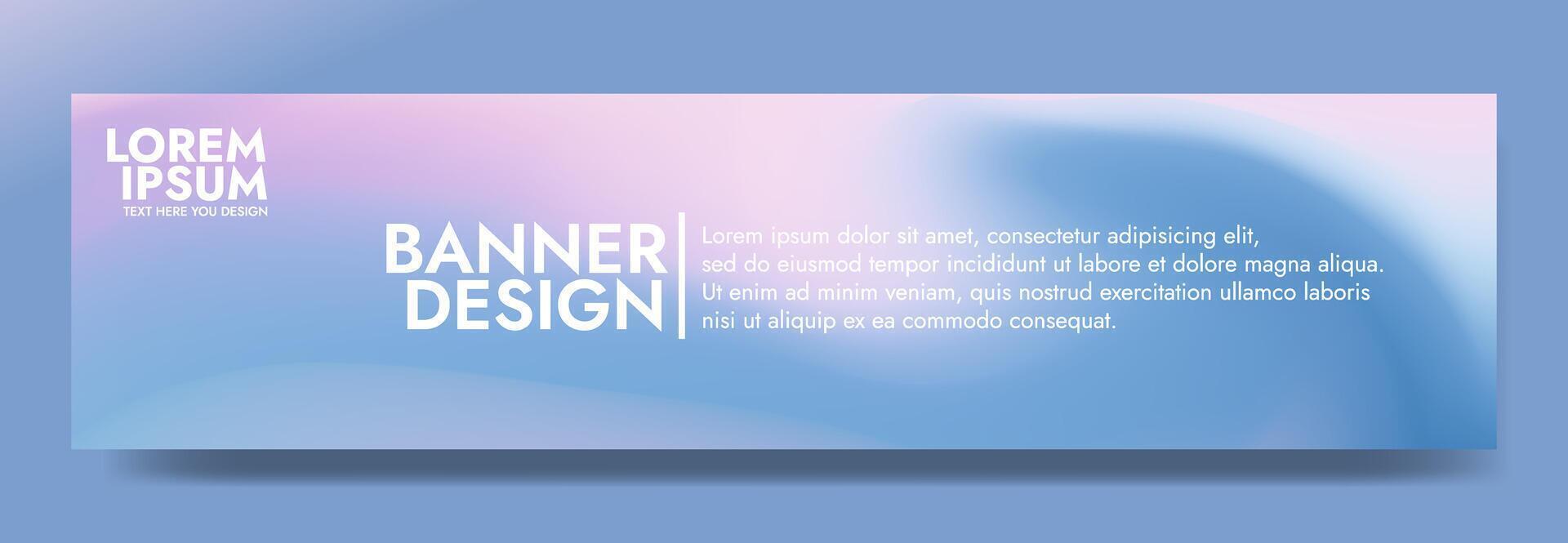 Modern and eye catching, this banner features a dynamic wave design vector