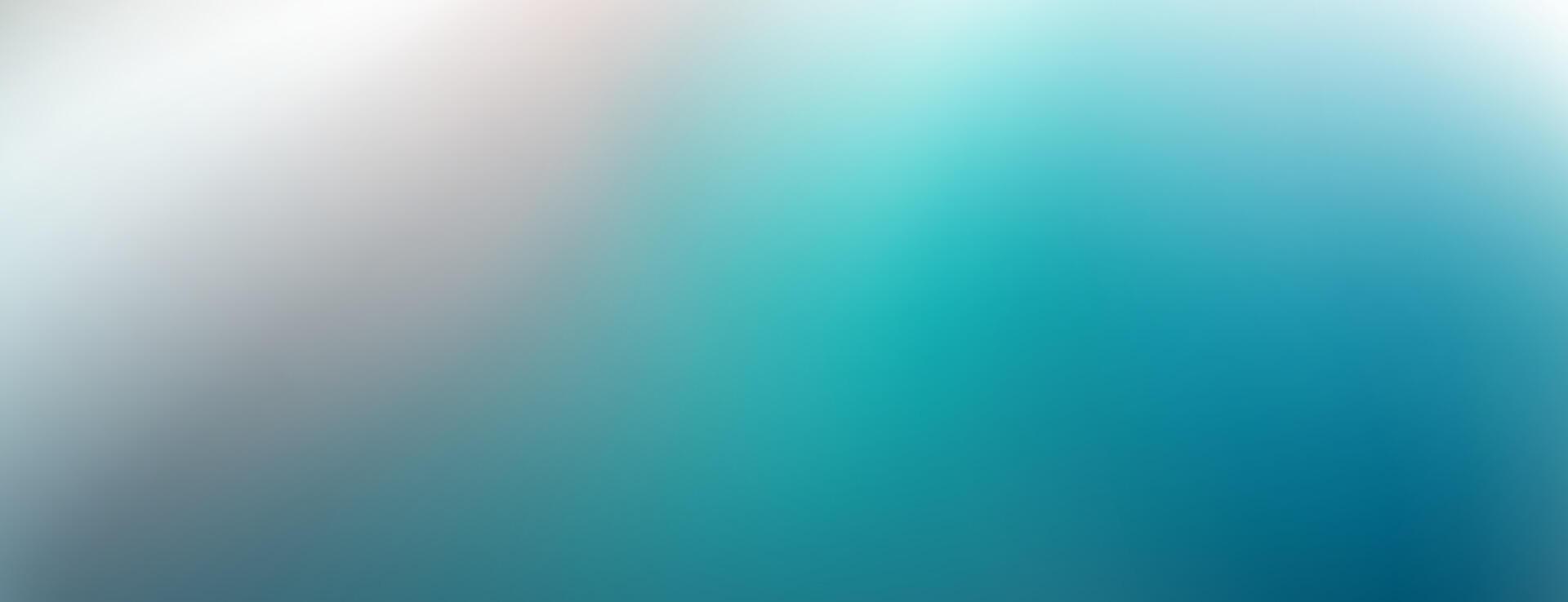 Dreamy and serene gradient background with smooth transitions between blue and green hues. Perfect for abstract designs and backgrounds. vector