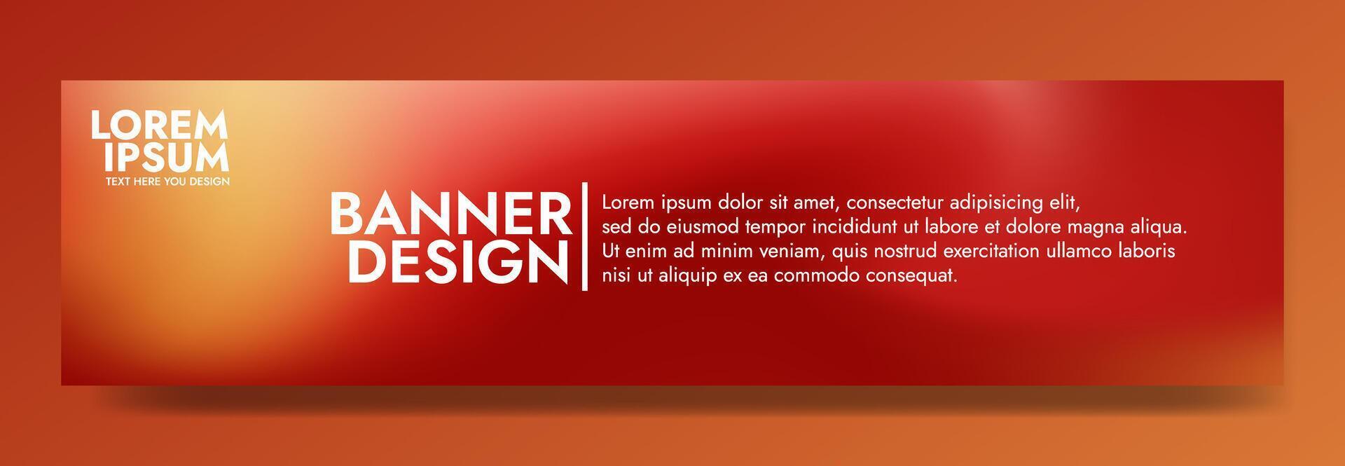 Modern and eye catching, this banner features a dynamic wave design vector