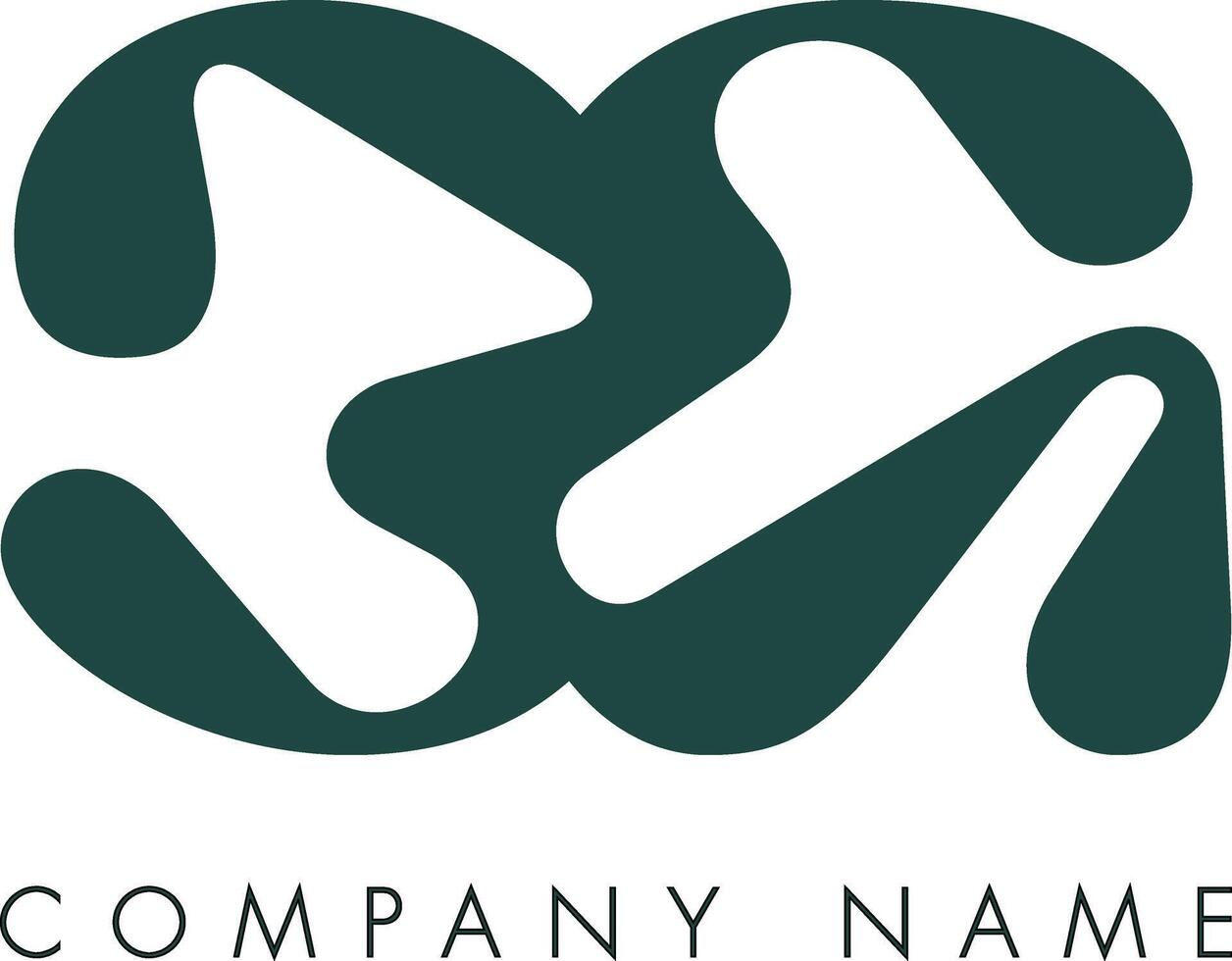 Creative Abstract Initial Letter CG Logo Design vector