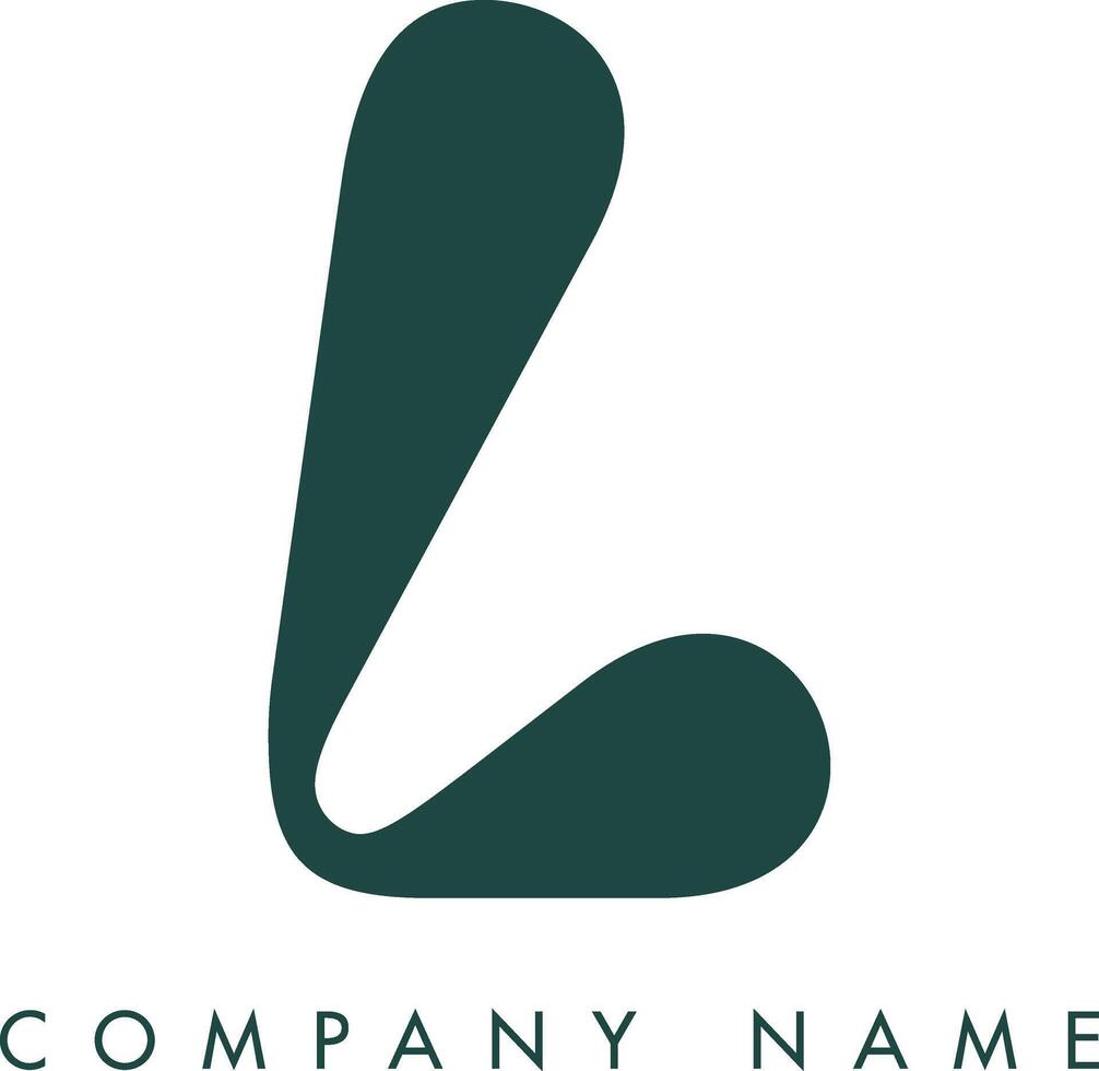 Creative Abstract Initial L Letter Logo Design vector