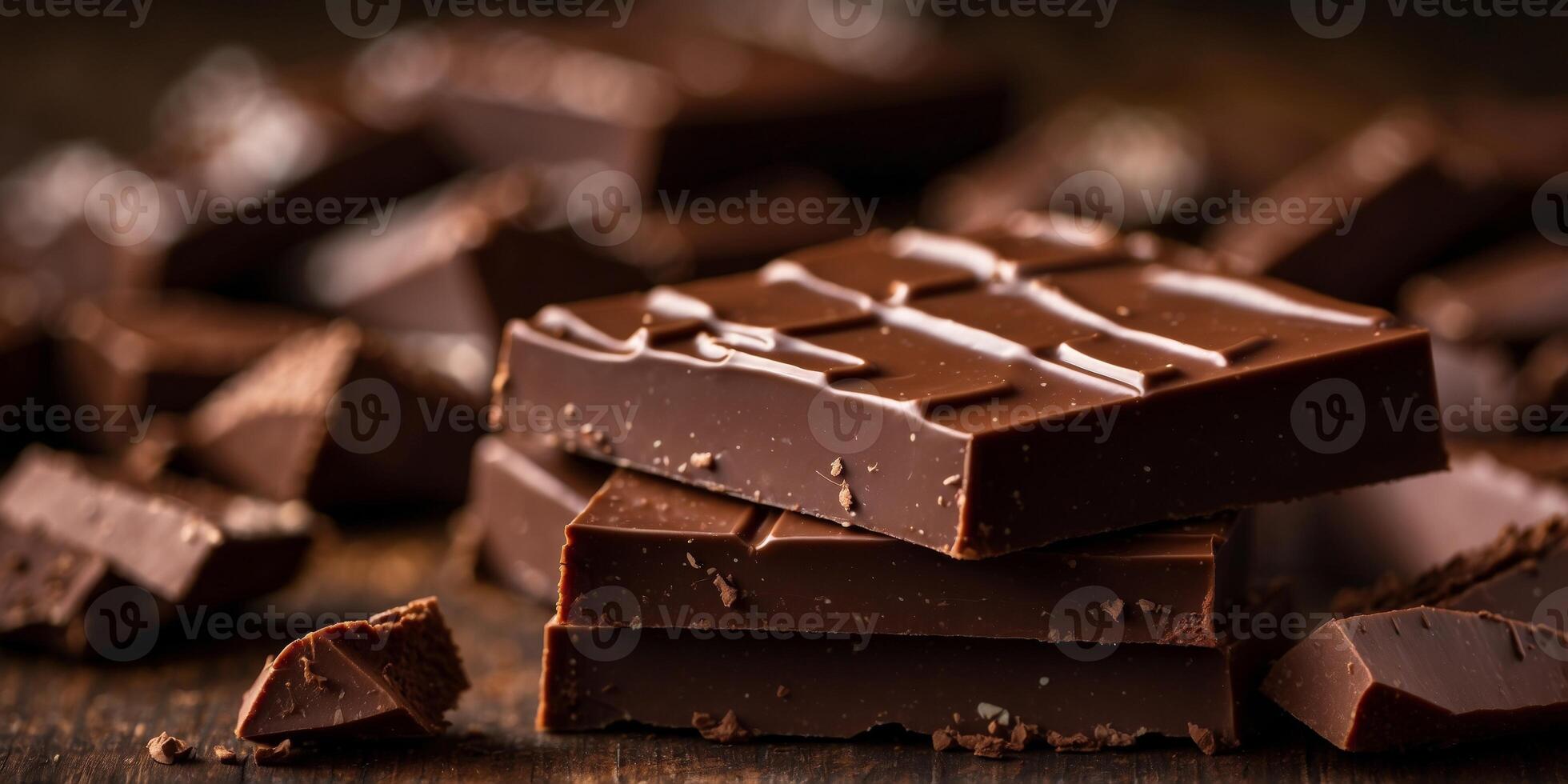 chocolate dark chocolate chocolate bar sweet dessert cocoa confectionery chocolate pieces chocolate chunks broken chocolate chocolate squares. photo