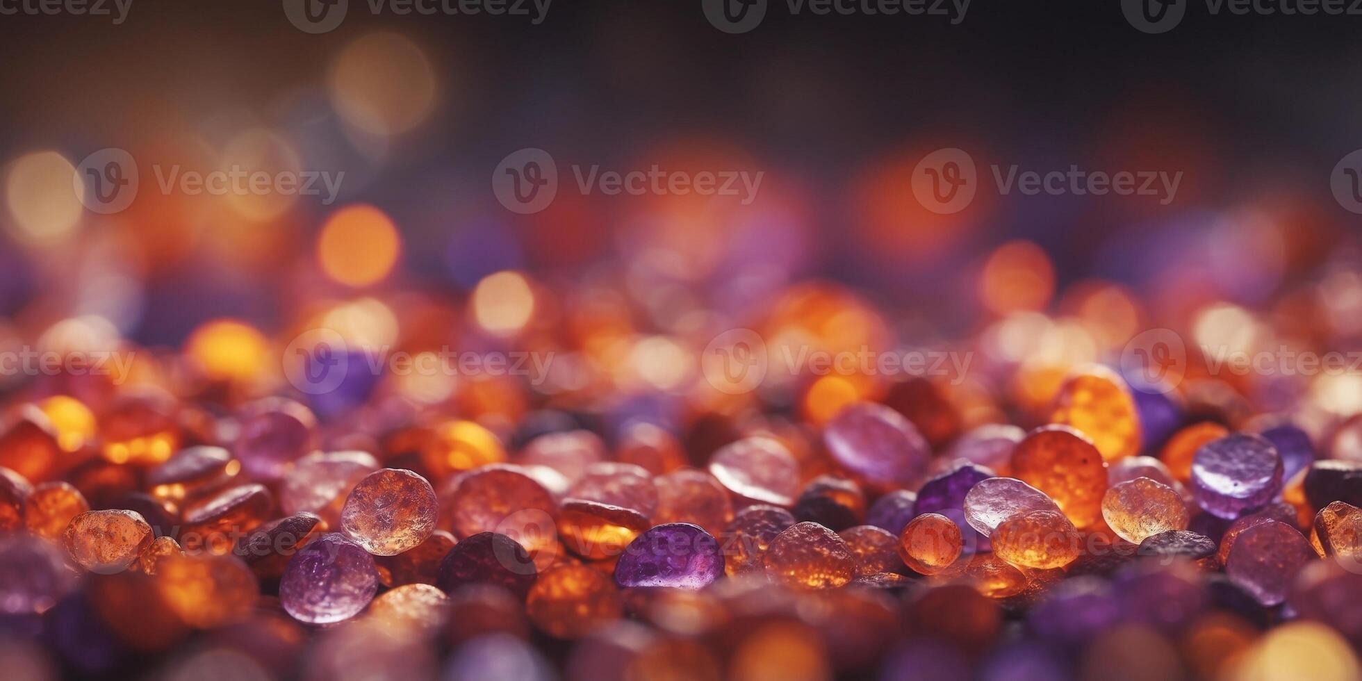 A vibrant gradient of pink, purple, and orange blending seamlessly into one another. photo