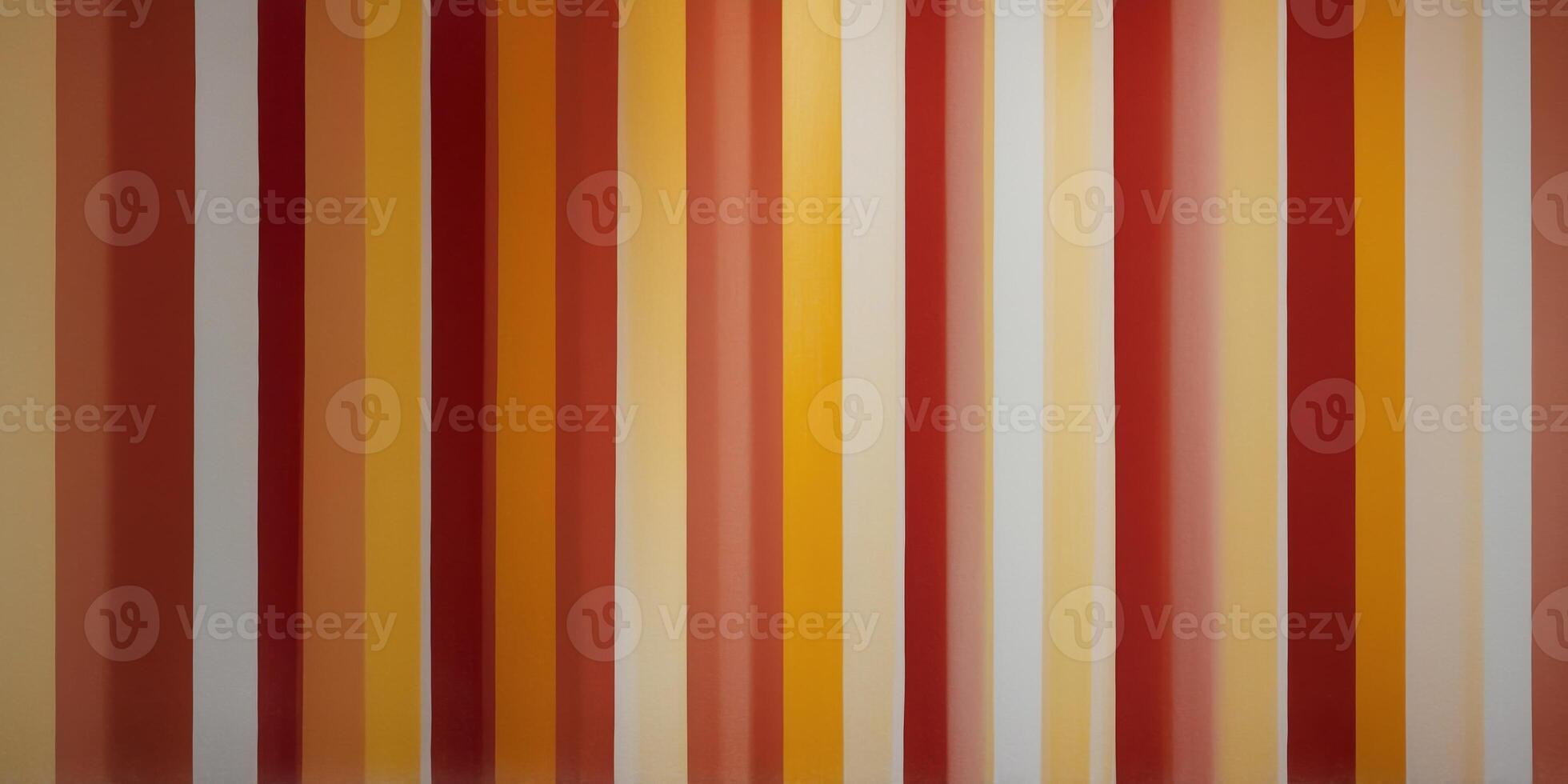 A vibrant red and yellow stripe pattern with glowing, white accents. photo