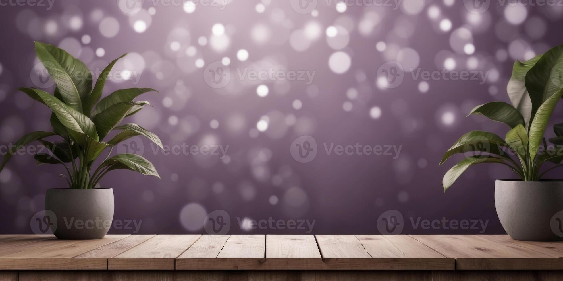 purple empty room studio gradient used for background and display your product. photo