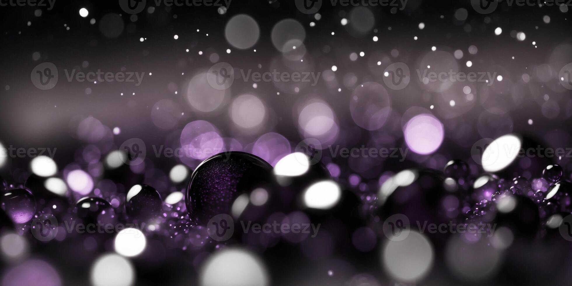a image of a purple and black background with dots. photo