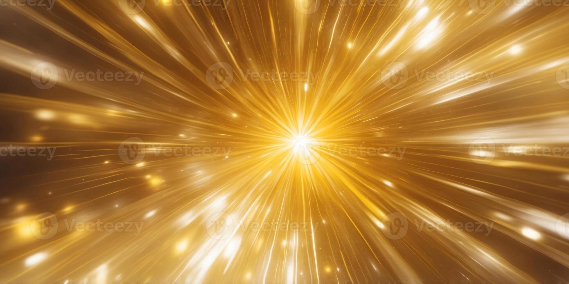 A bright yellow sunburst pattern radiating outward with white glowing edges. photo