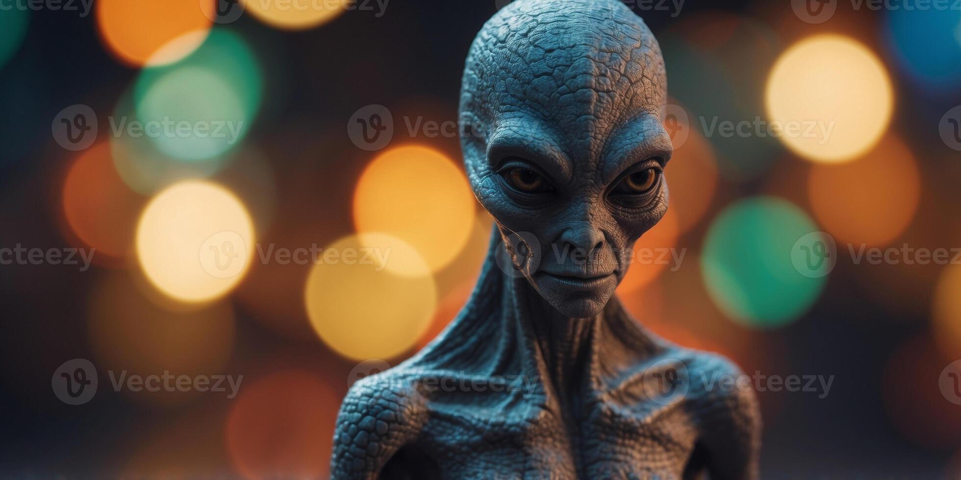 A mysterious alien artifact that projects visions of other dimensions. photo