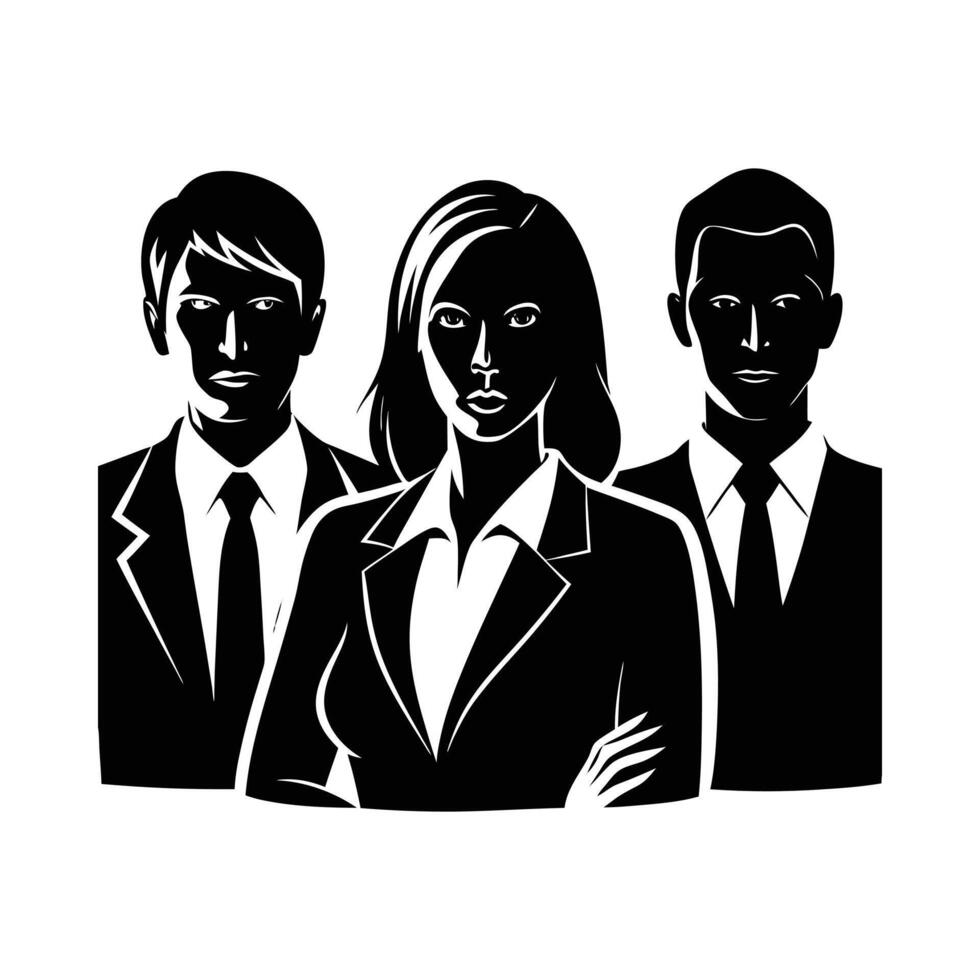 Business people illustration vector