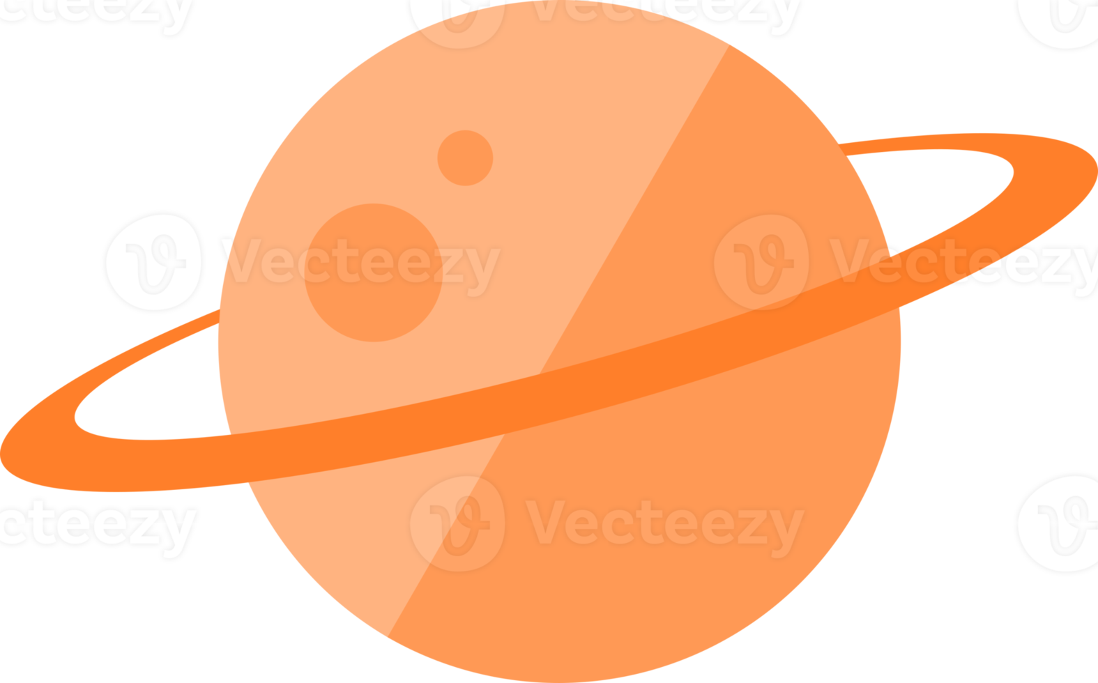 planet star ring icon png