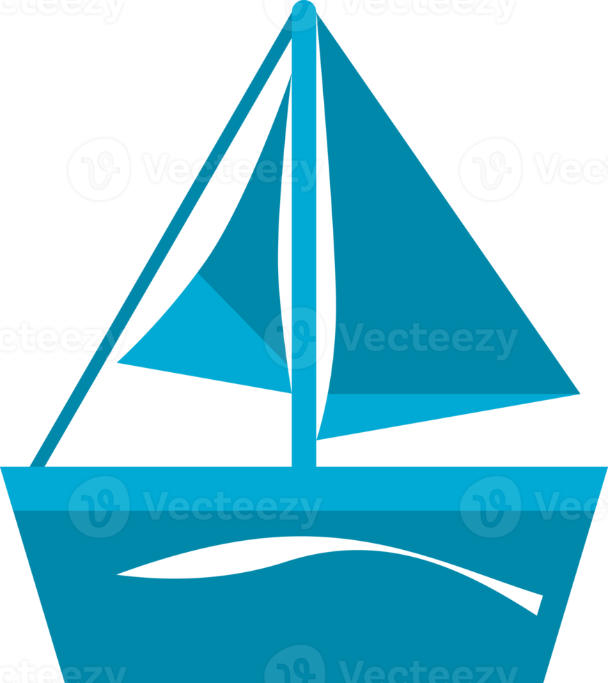 Sailboat ocean sea icon png