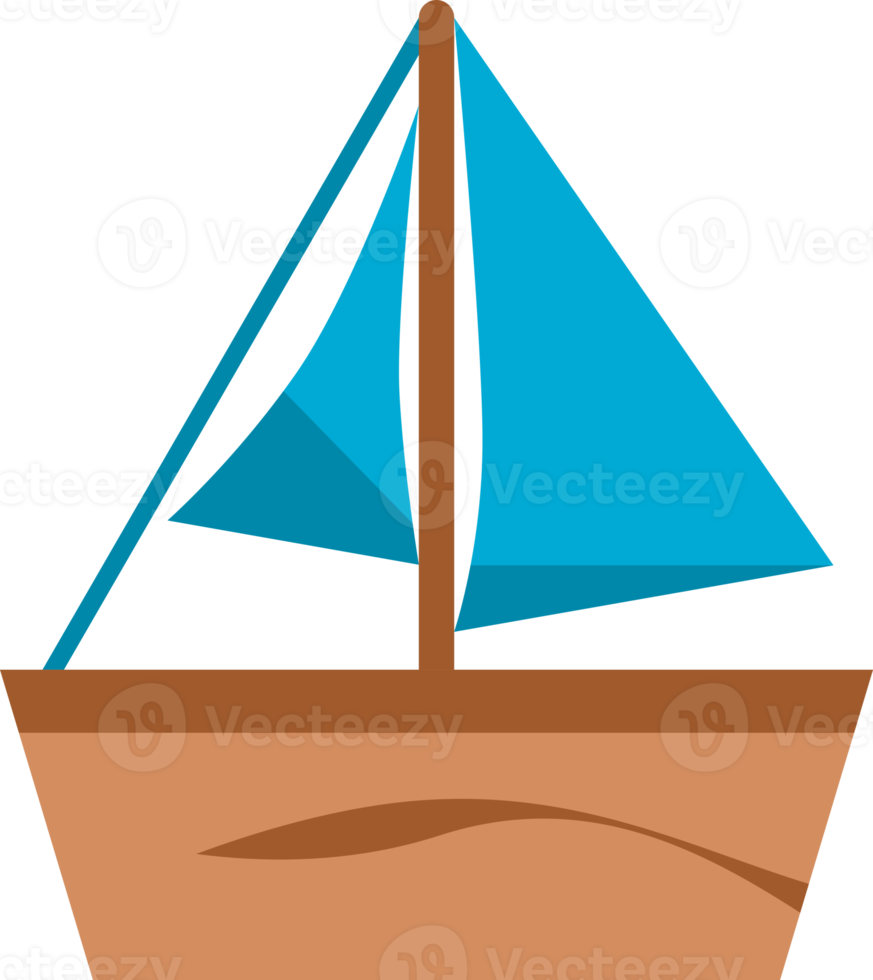 Sailboat ocean sea icon png