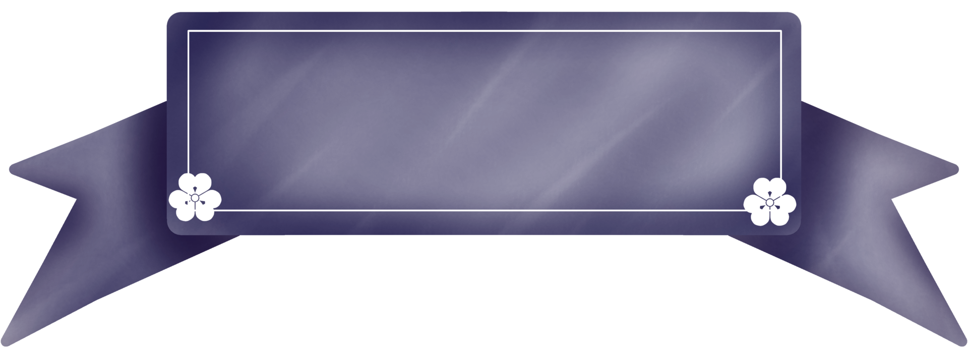 Purple label for adding text or topic png