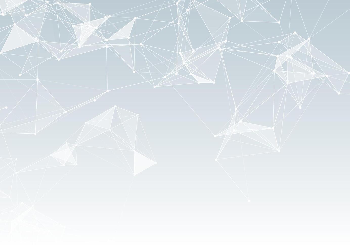 Pastel coloured abstract low poly plexus design background vector