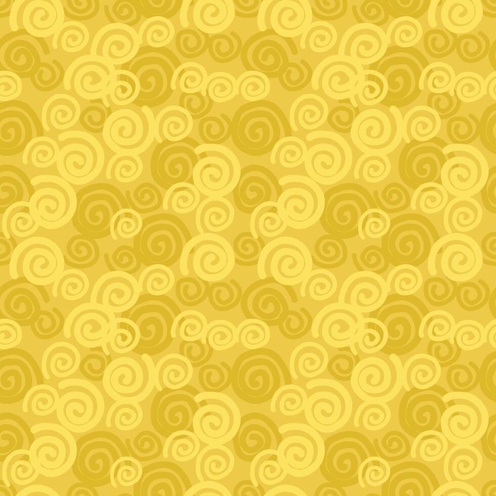 Polka dot background in the shape of circles. Bright abstract pattern with multicolored circles and doodles. vector