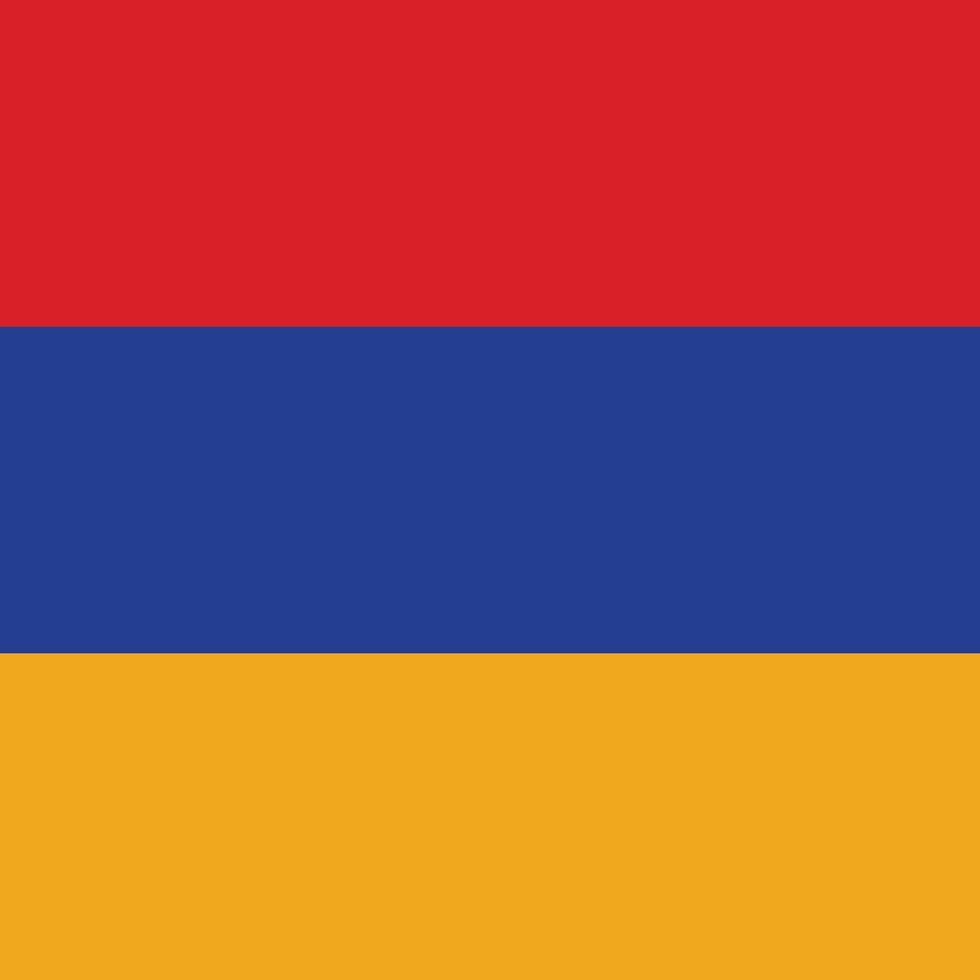 Flag of Armenia. illustration vector