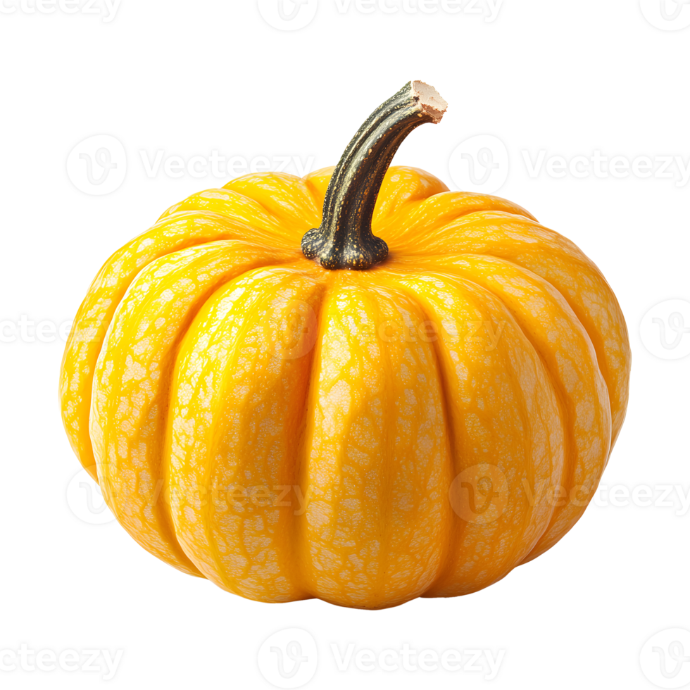 a pumpkin with a black handle on a transparent background png