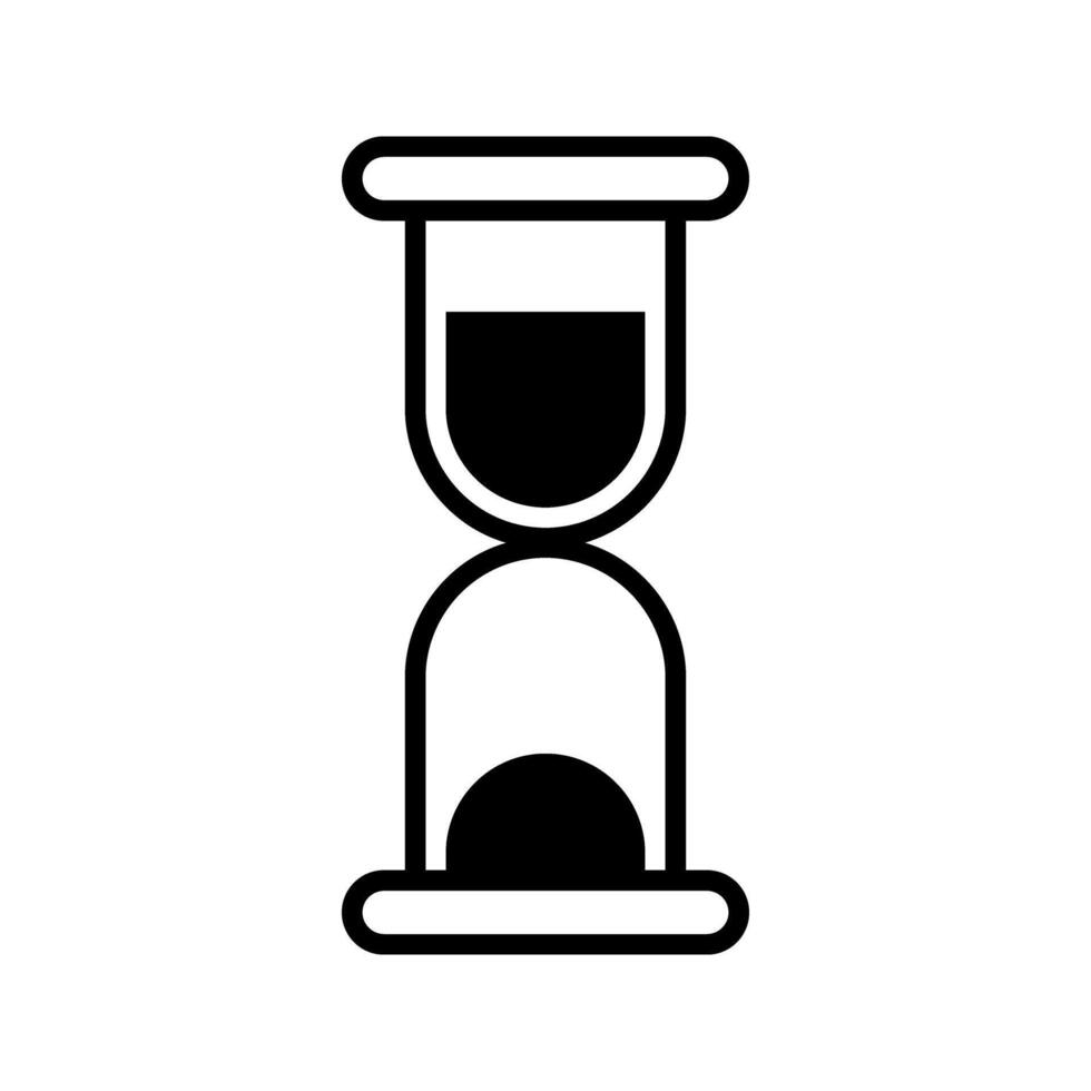 hourglass icon illustration vector