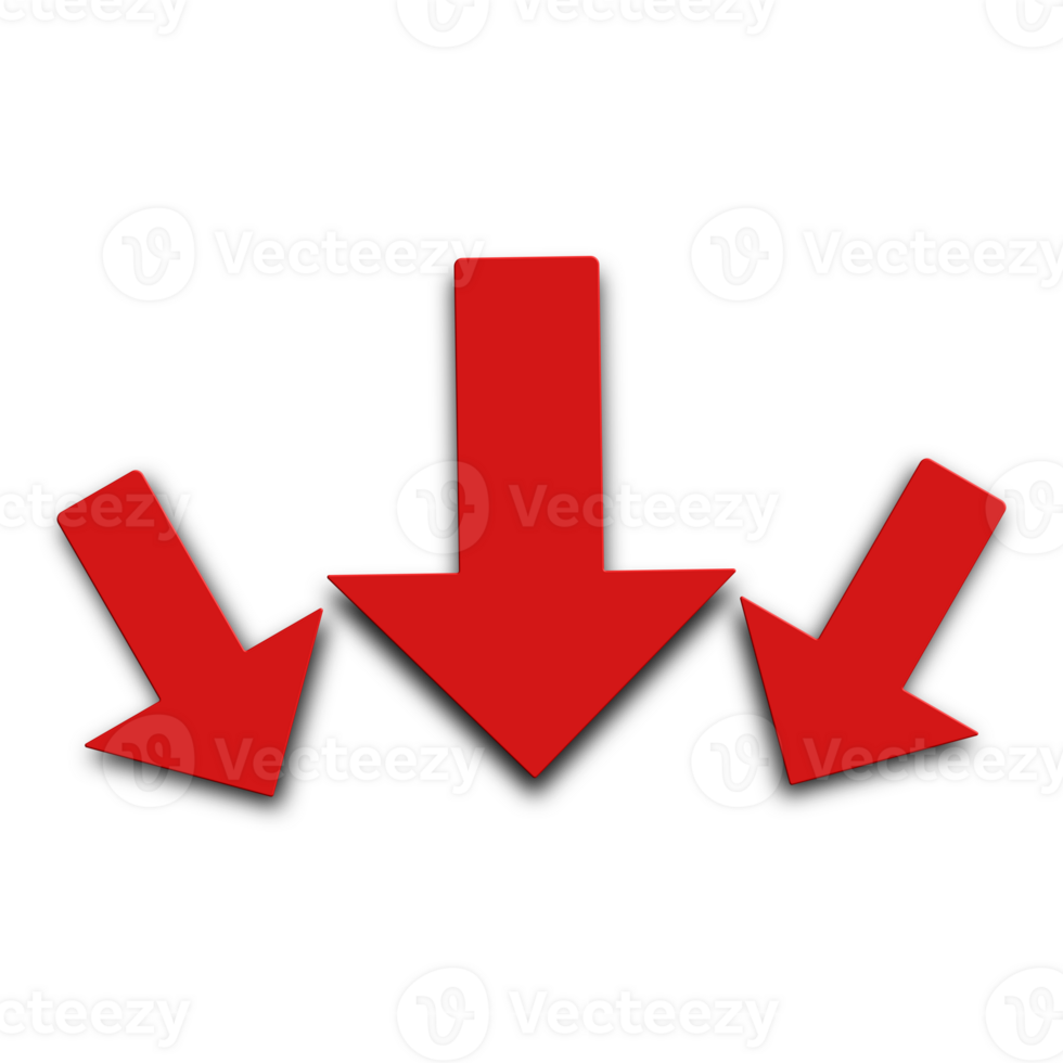 icon red arrow png