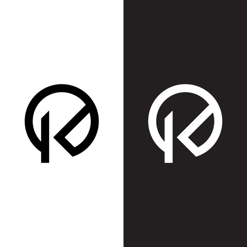 Two logos for a company that are black and white vector