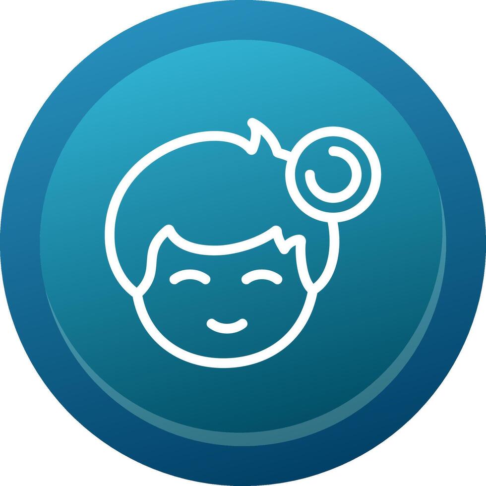 Pending status indicator Line Button vector