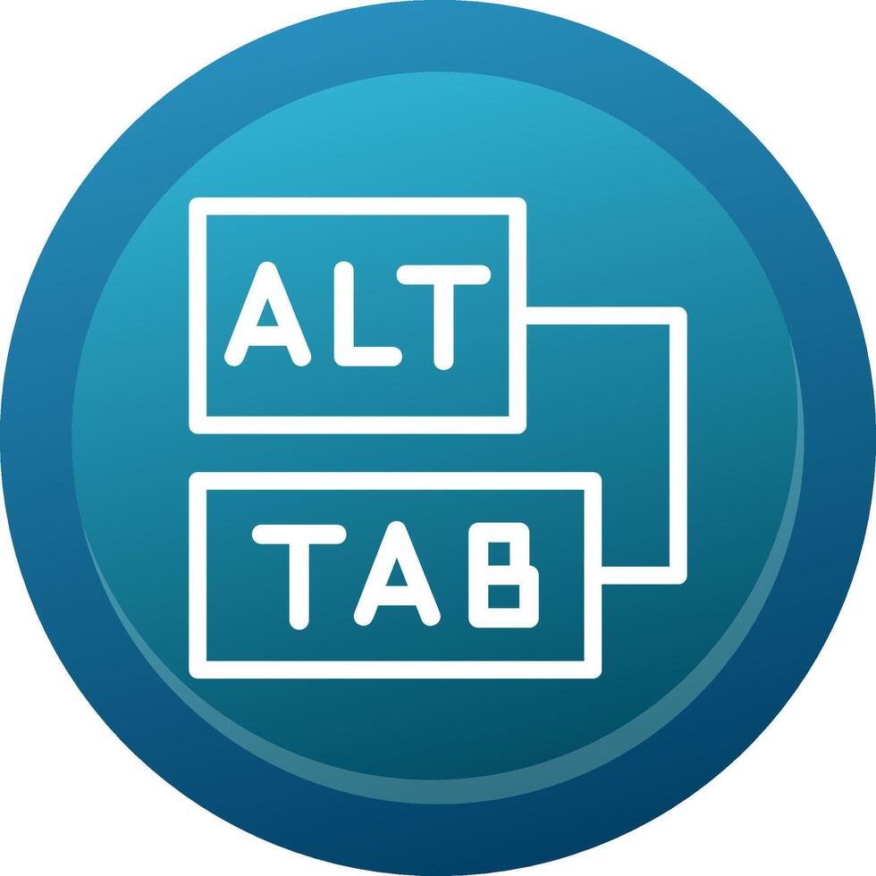 Keyboard shortcuts Line Button vector
