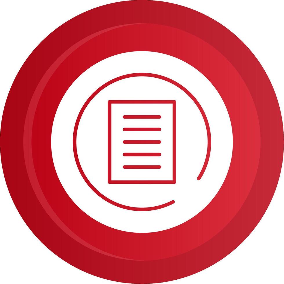Terms of Service Glyph Gradient Button vector