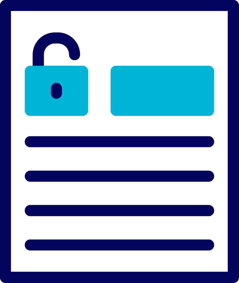 Accessible forms Blue Mixed vector