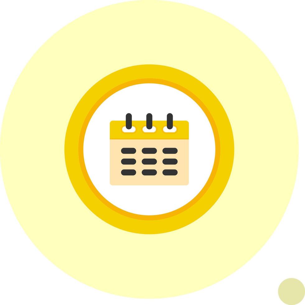 Events Flat Shadow vector