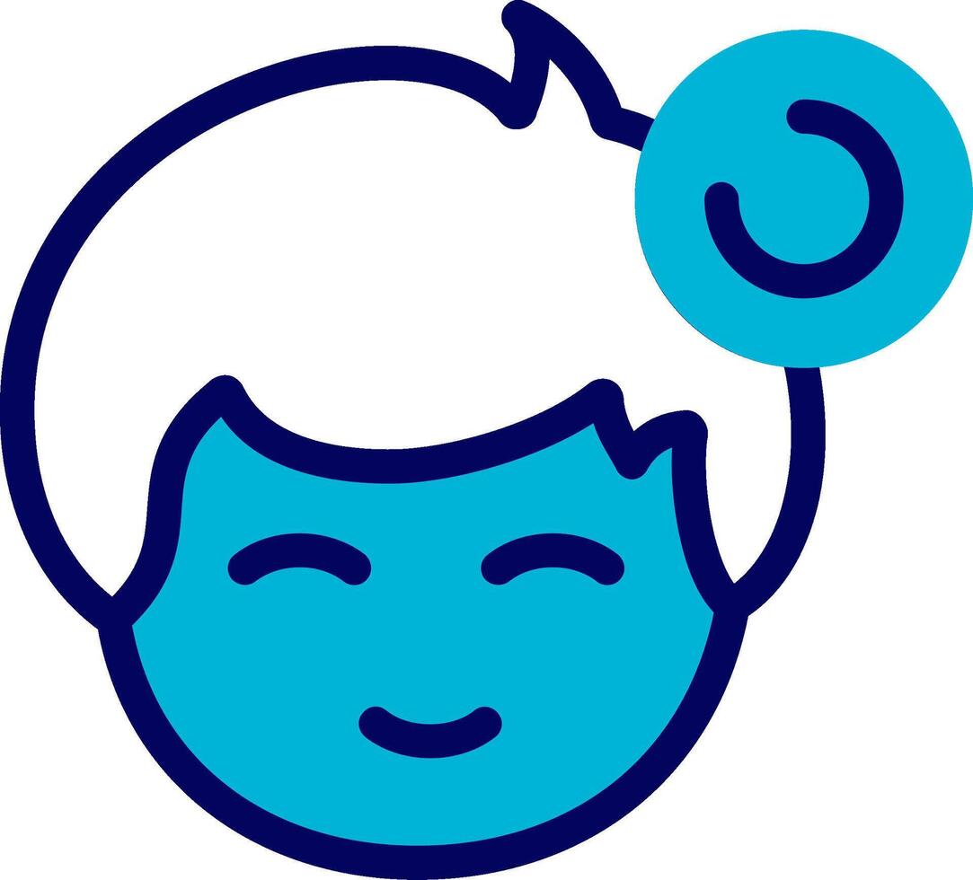 Pending status indicator Blue Mixed vector