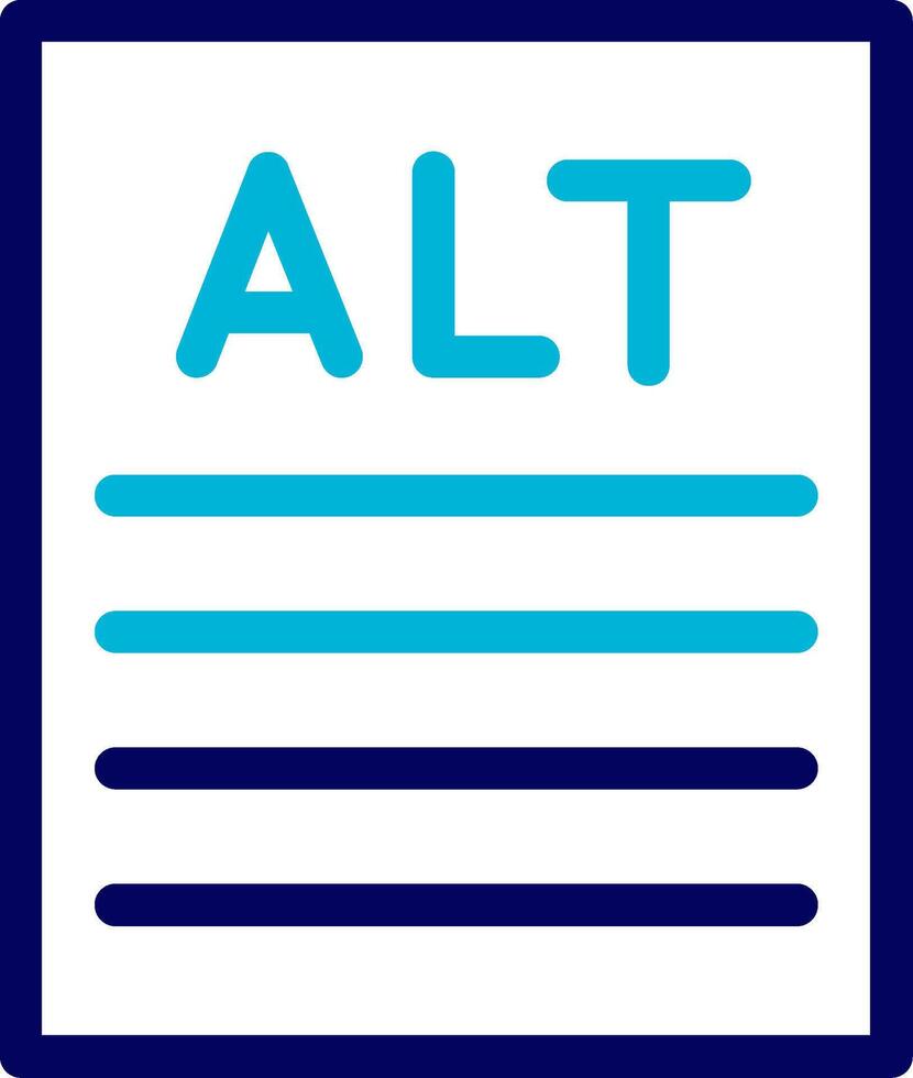 Alt text Blue Mixed vector