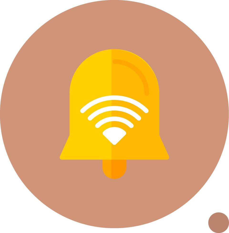 Wi-Fi Signal Flat Shadow vector