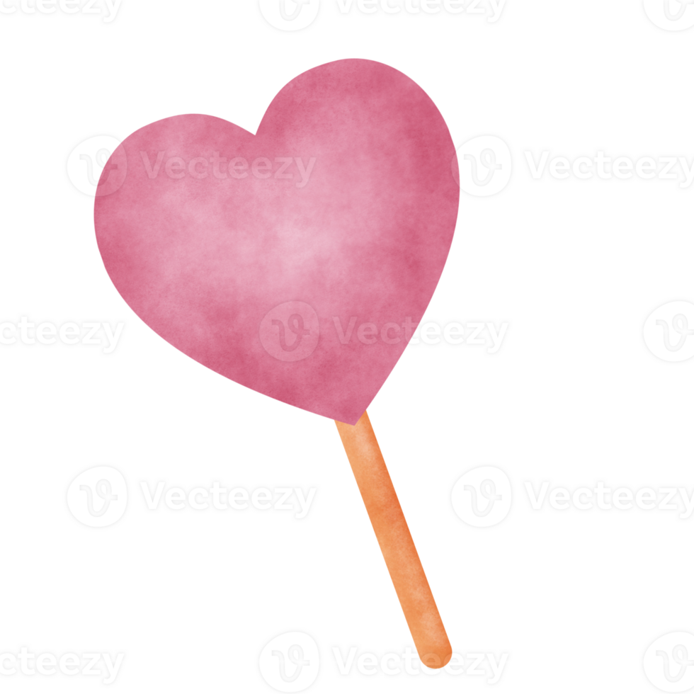 Cute pink candy for Valentine. png