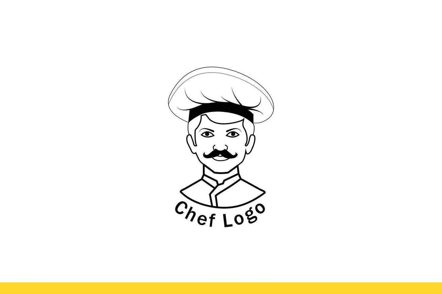 Chef logo design vector