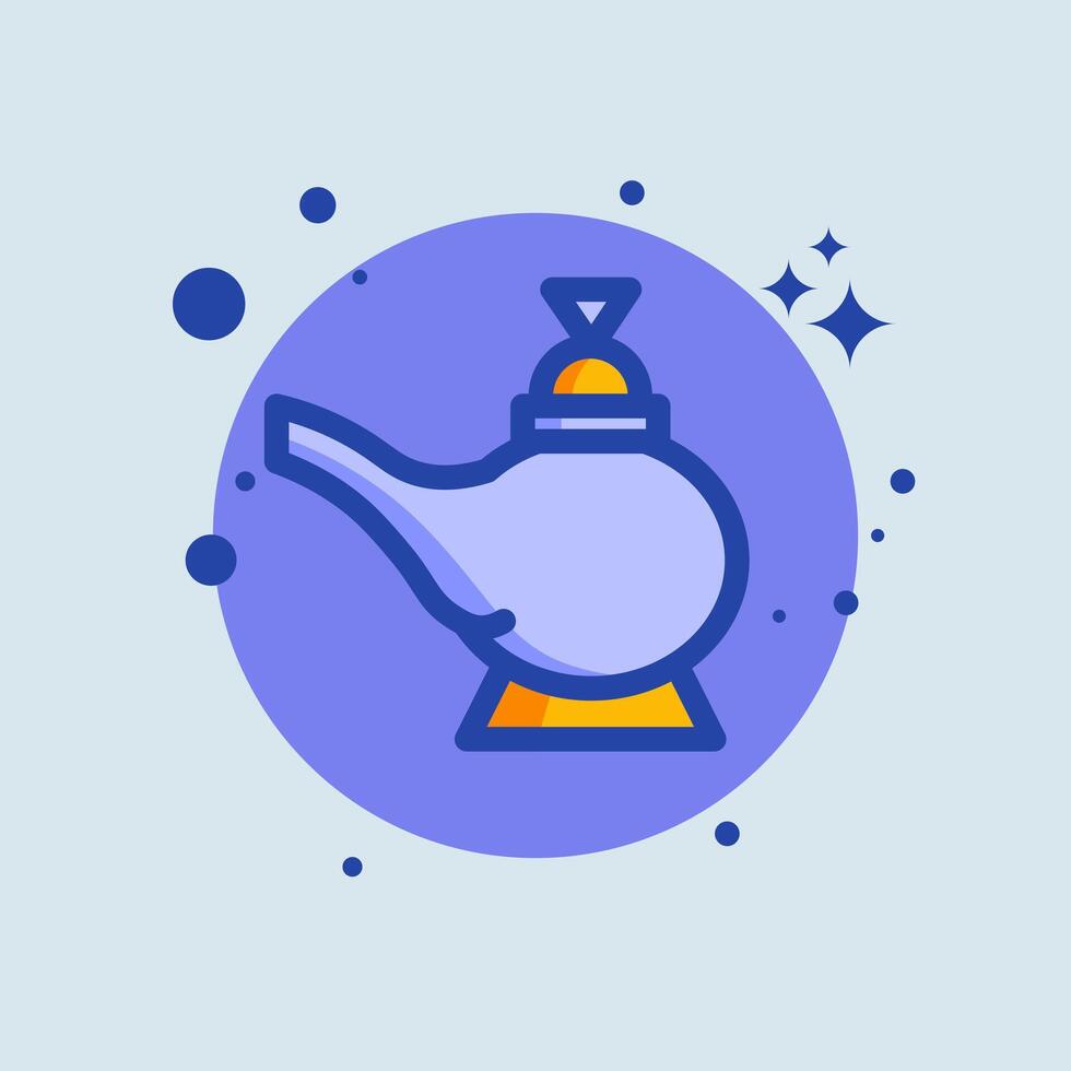 Magic flat illustration. Magical signs illustration. vector