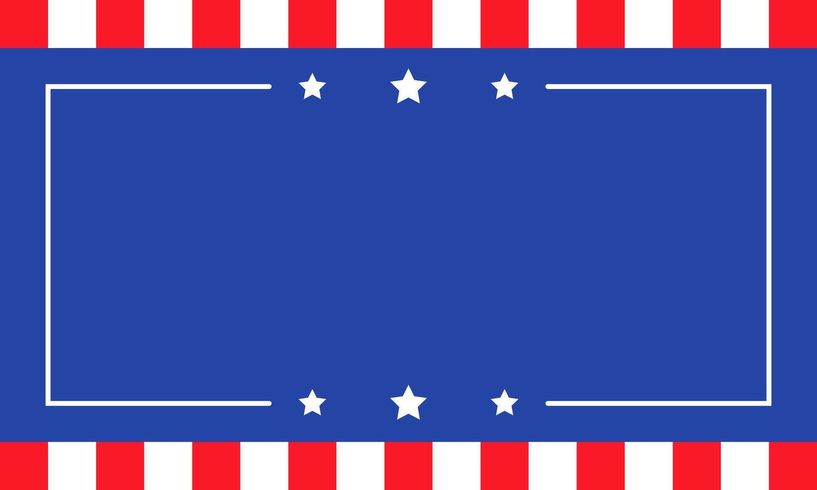 America election background. Us vote event illustration. vector