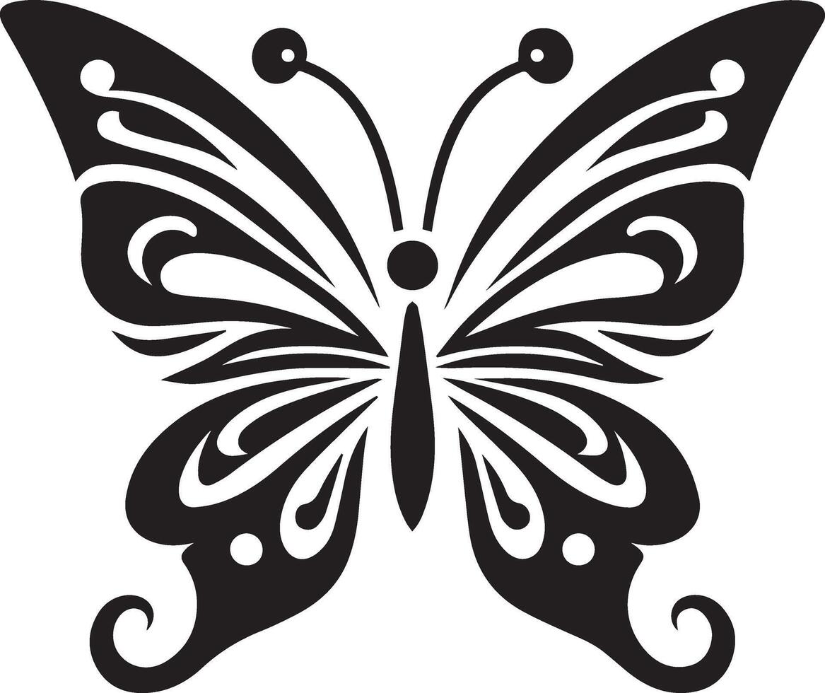 Stylish butterfly logo icon silhouette,brand identity,logo design vector