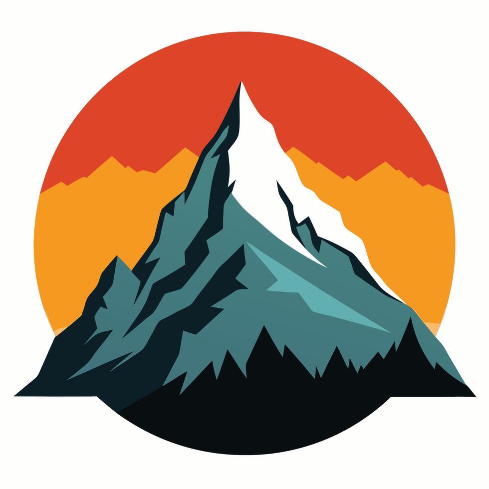 Autumn Colors in the Mountain Valleys vector