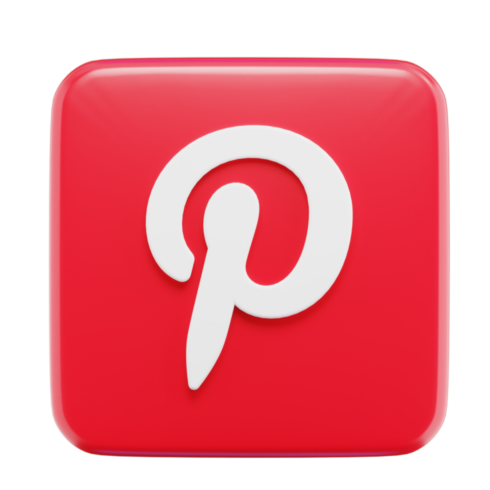 Piterest 3D Illustration png
