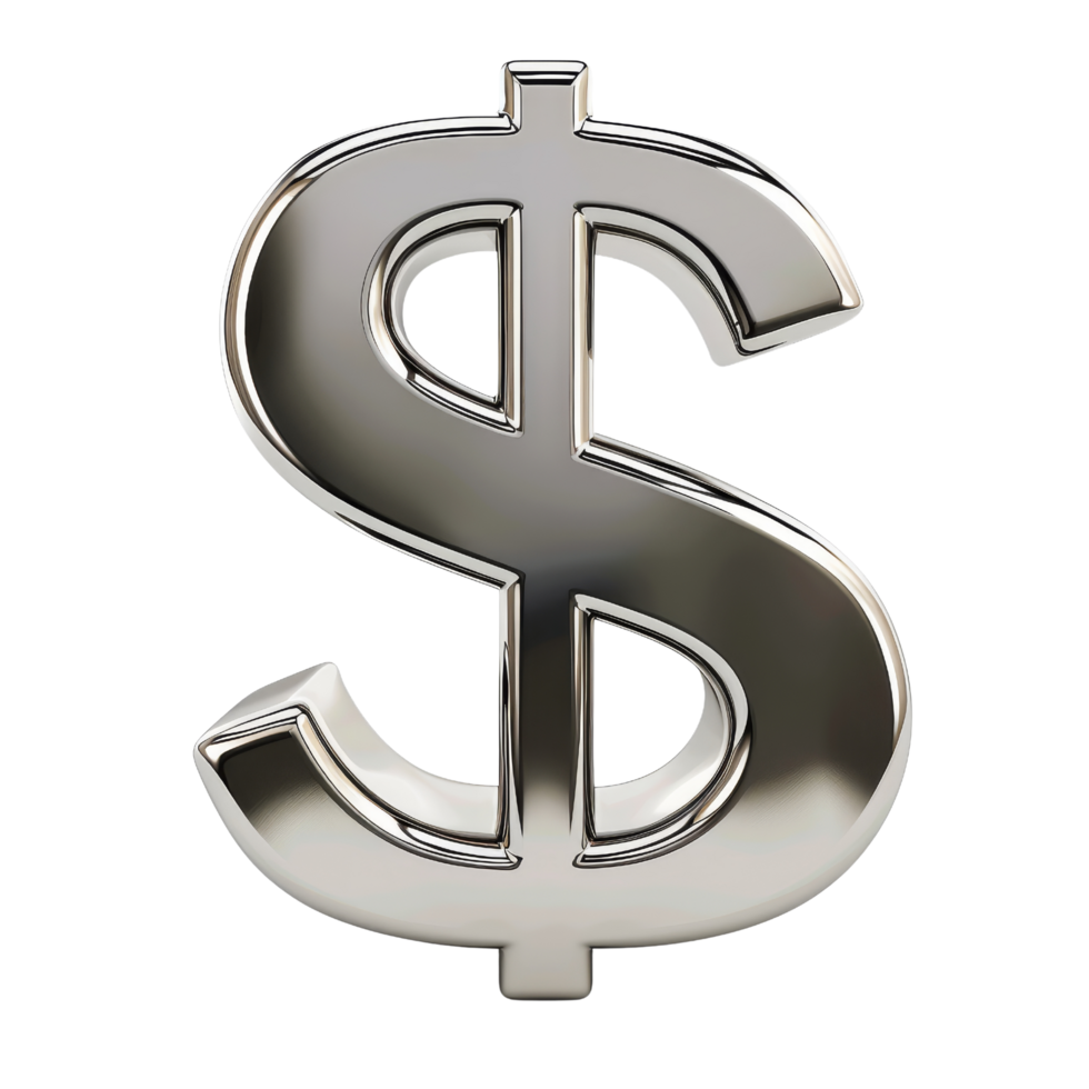 plata dólar firmar png