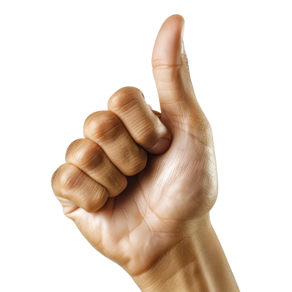 Hand Gestures - Thumb Up png
