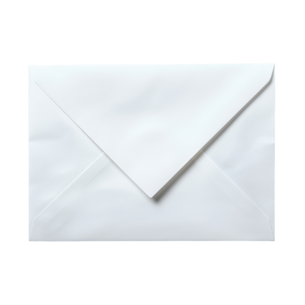 White Envelope Isolated png