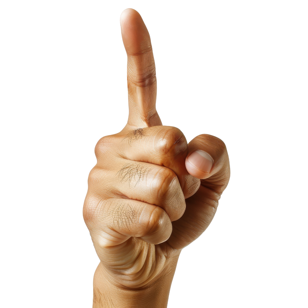 Pointing Finger Isolated png