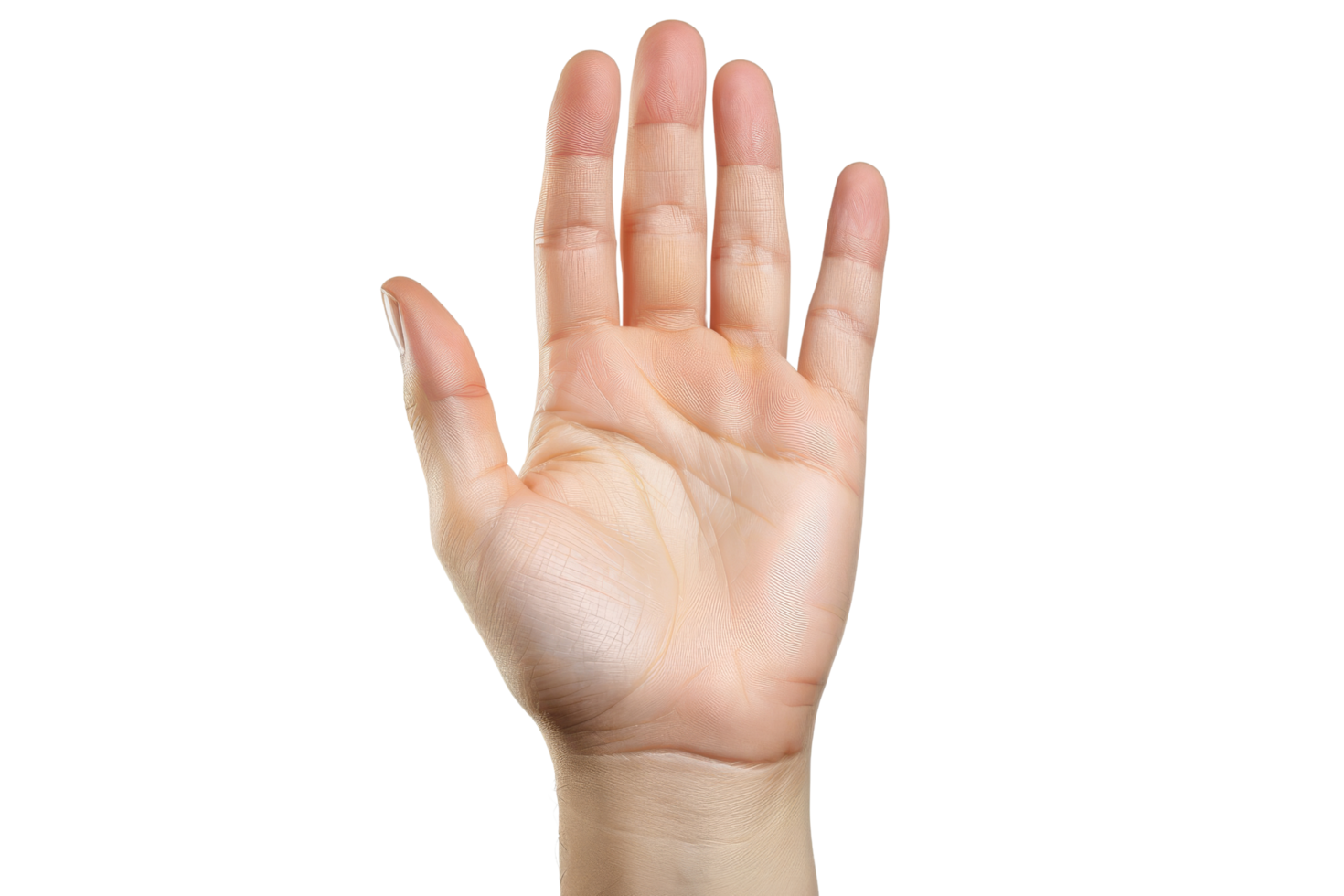 Open Hand Palm Up Gesture png