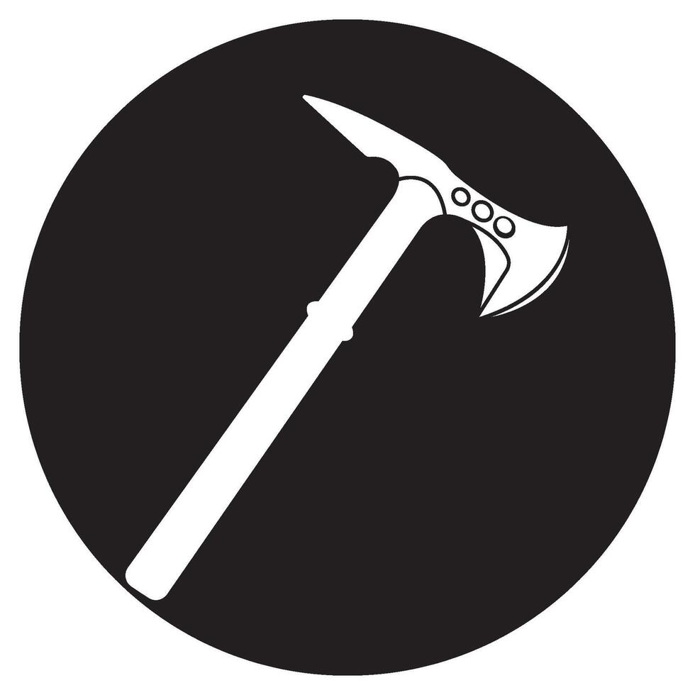 Axe icon design template vector