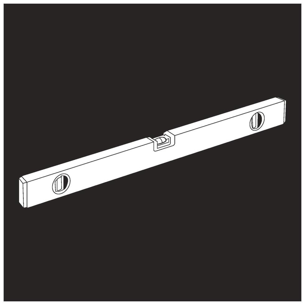 Construction level ruler icon symbol design vector