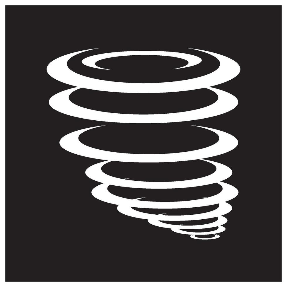 rotating tornado wind illustration vector