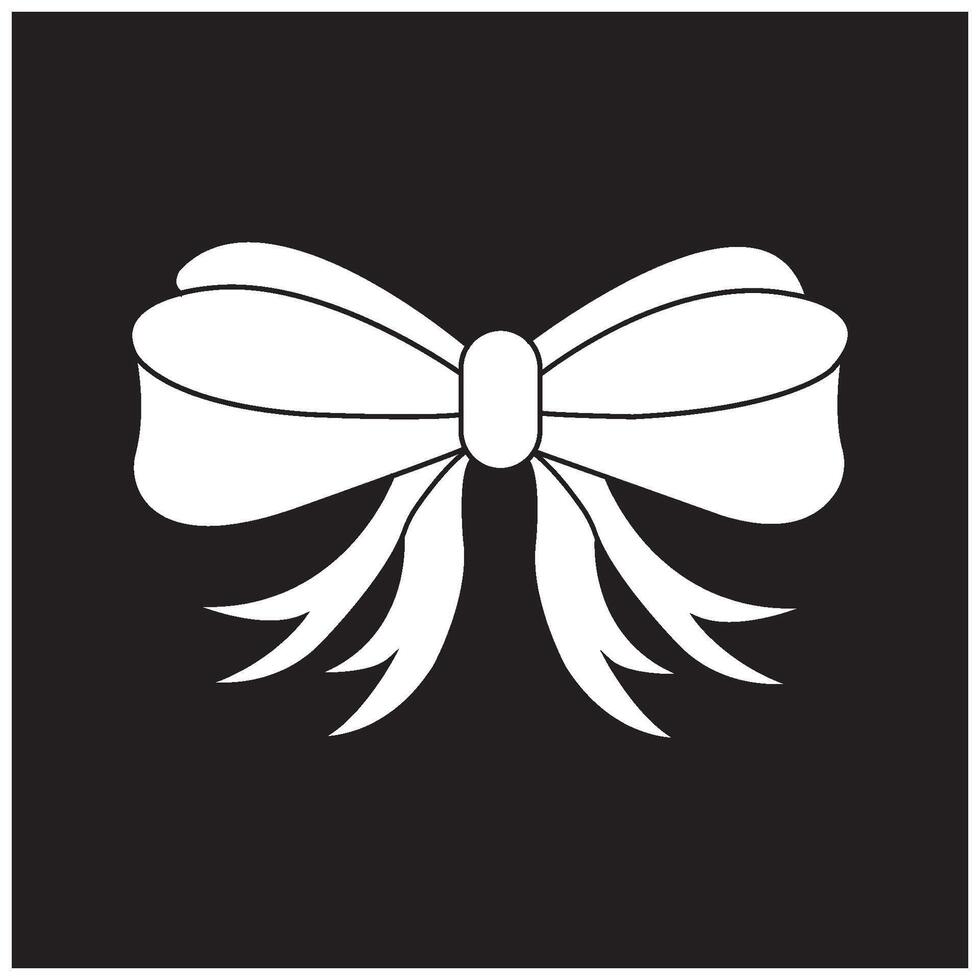 ribbon icon simple design vector